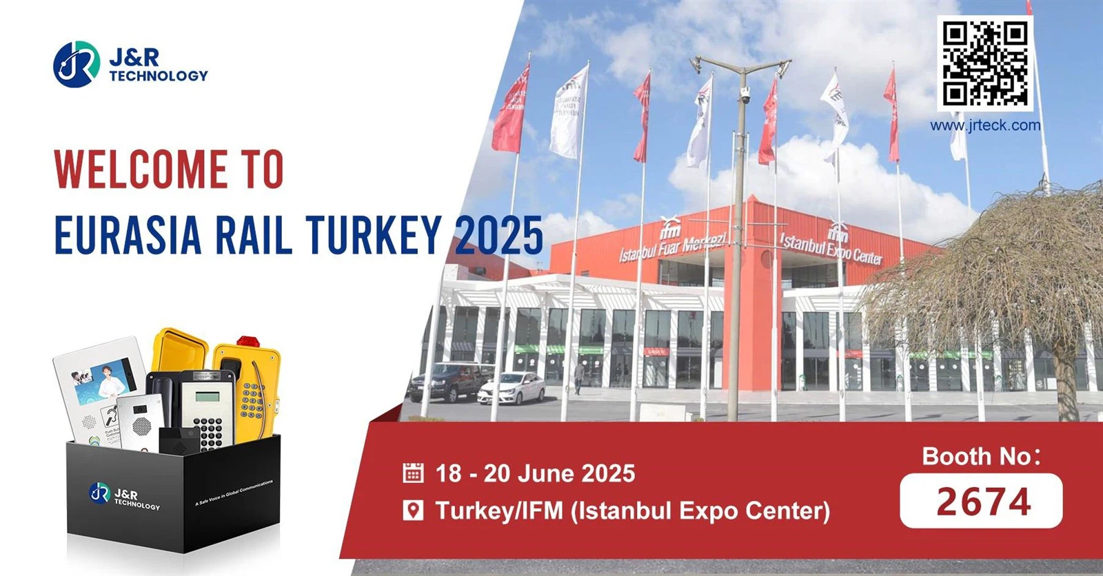 2025 Eurasia Rail Exhibition: J&R Explores Industry Leading Edge With You