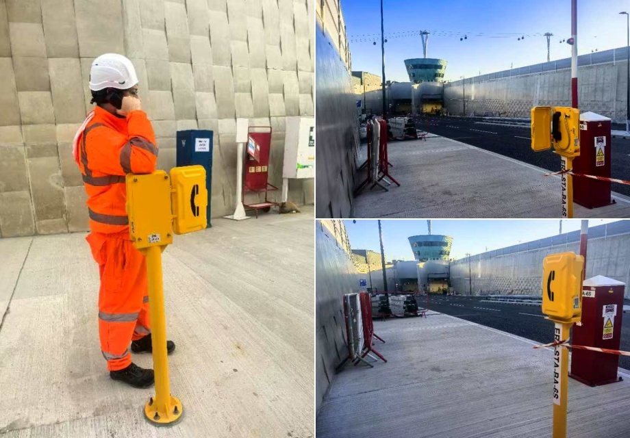 公路隧道应急 IP 电话系统成功落地英国 Silvertown 隧道 IP 工业电话通信项目
